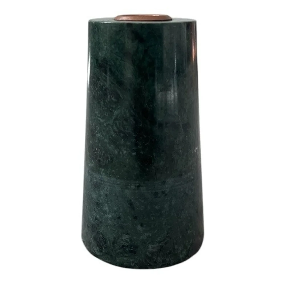 Threshold Tall Solid Marble Green Taper Candle Holder 7